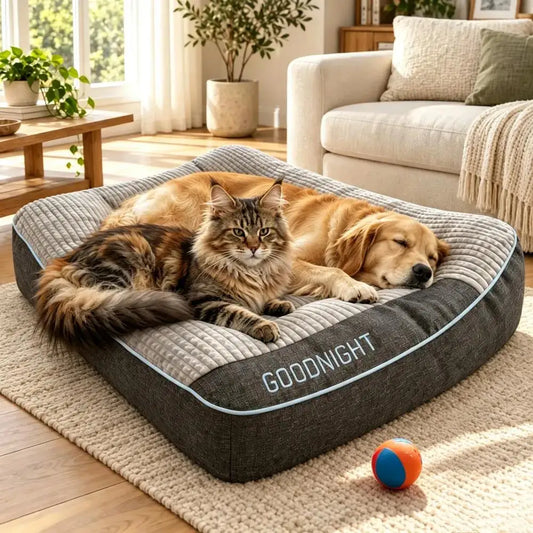 BOFNL Comfortable Dog Bed Soft Cozy Pet Sleeping Nest Pad