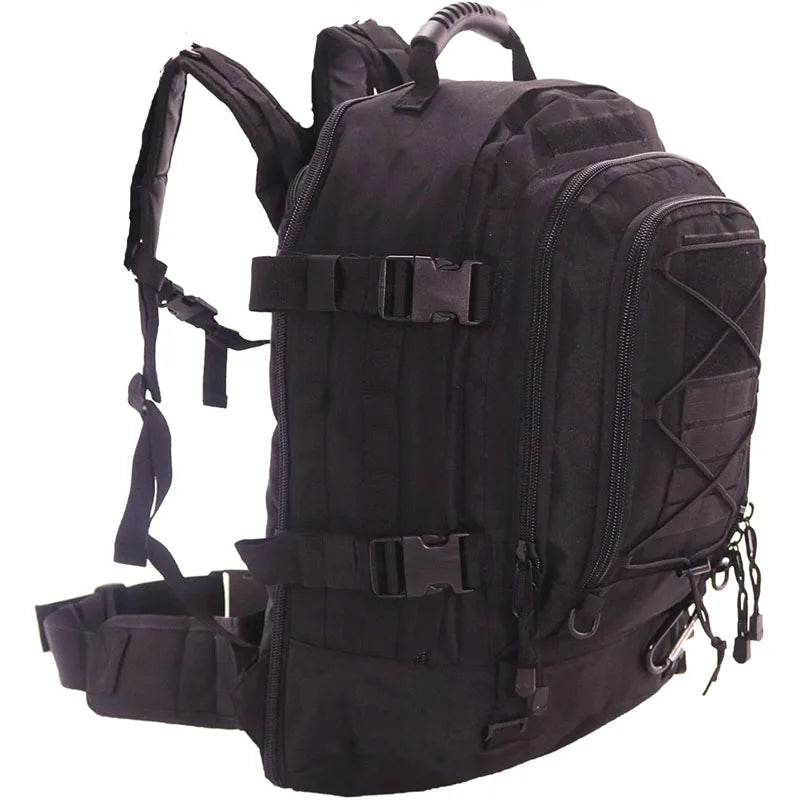 LQARMY Military Tactical Backpack With Molle System For Outdoor Hiking